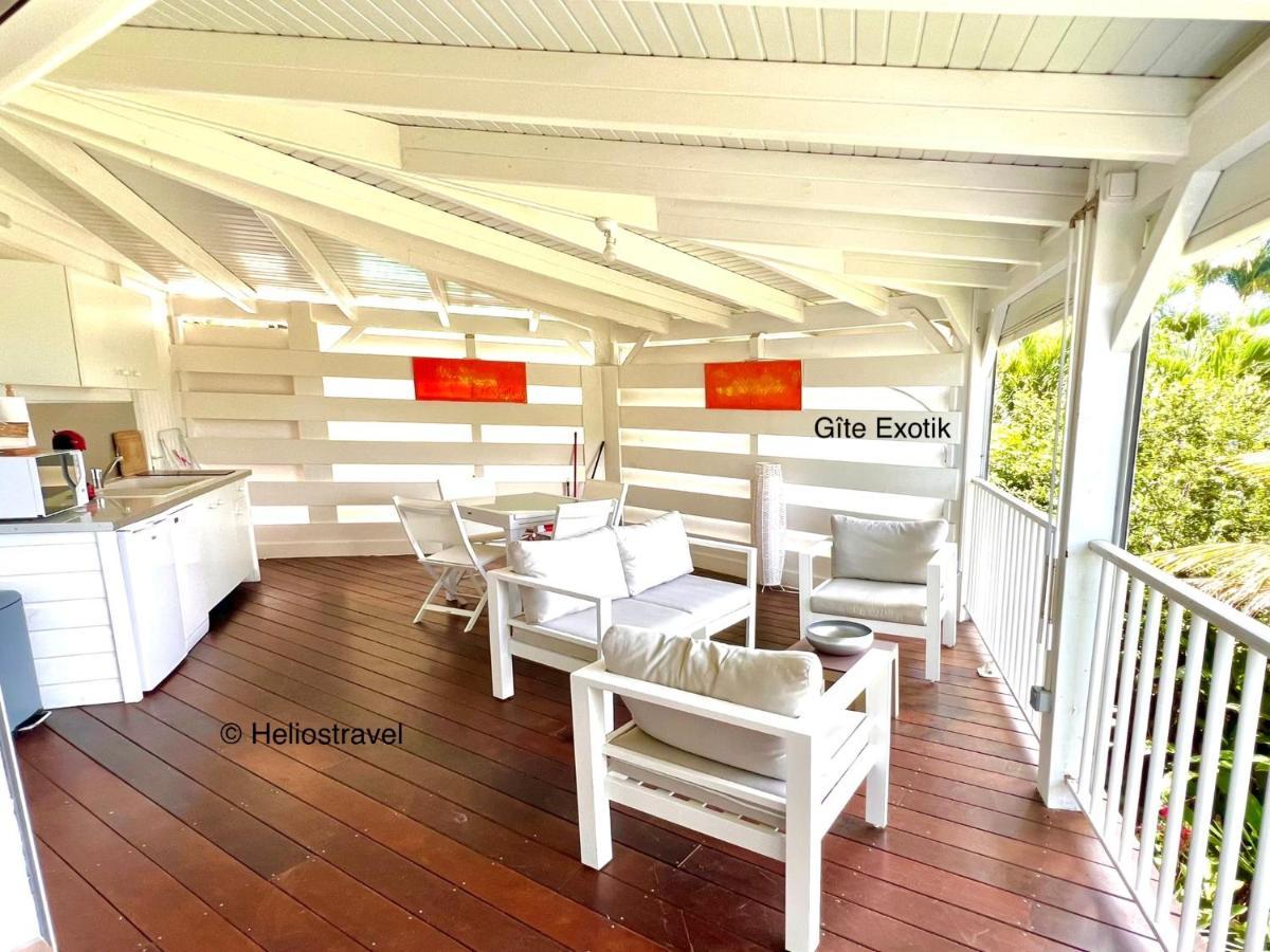 Residence O Coeur De Deshaies Appartements Exotik Et Tropikal Dış mekan fotoğraf