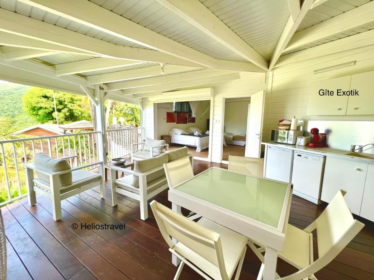 Residence O Coeur De Deshaies Appartements Exotik Et Tropikal Dış mekan fotoğraf
